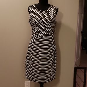 Multistripe Calvin Klein Dress
